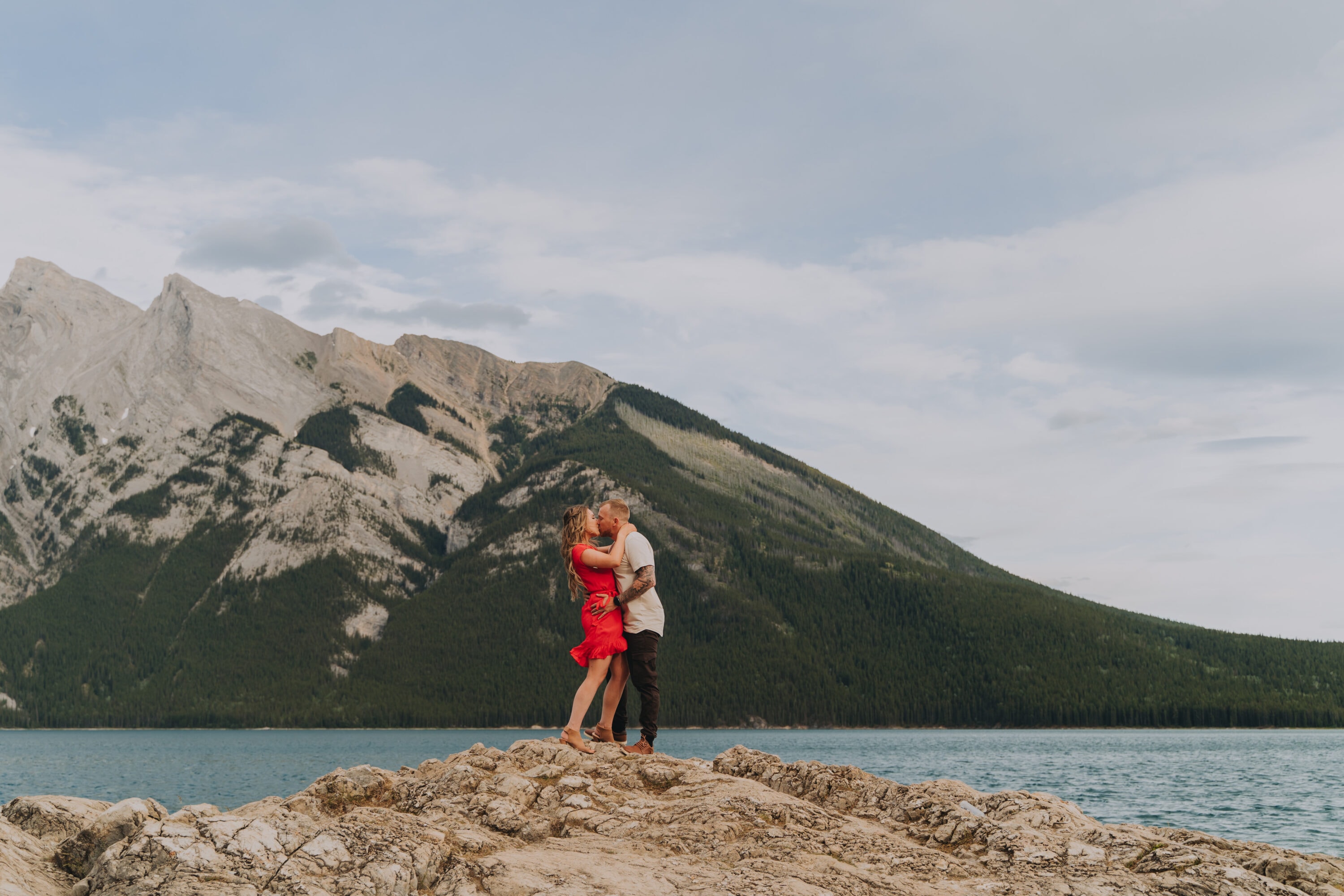 Engagement Photography session near Banff